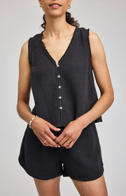 Breanna Top in Black by Gentle Fawn