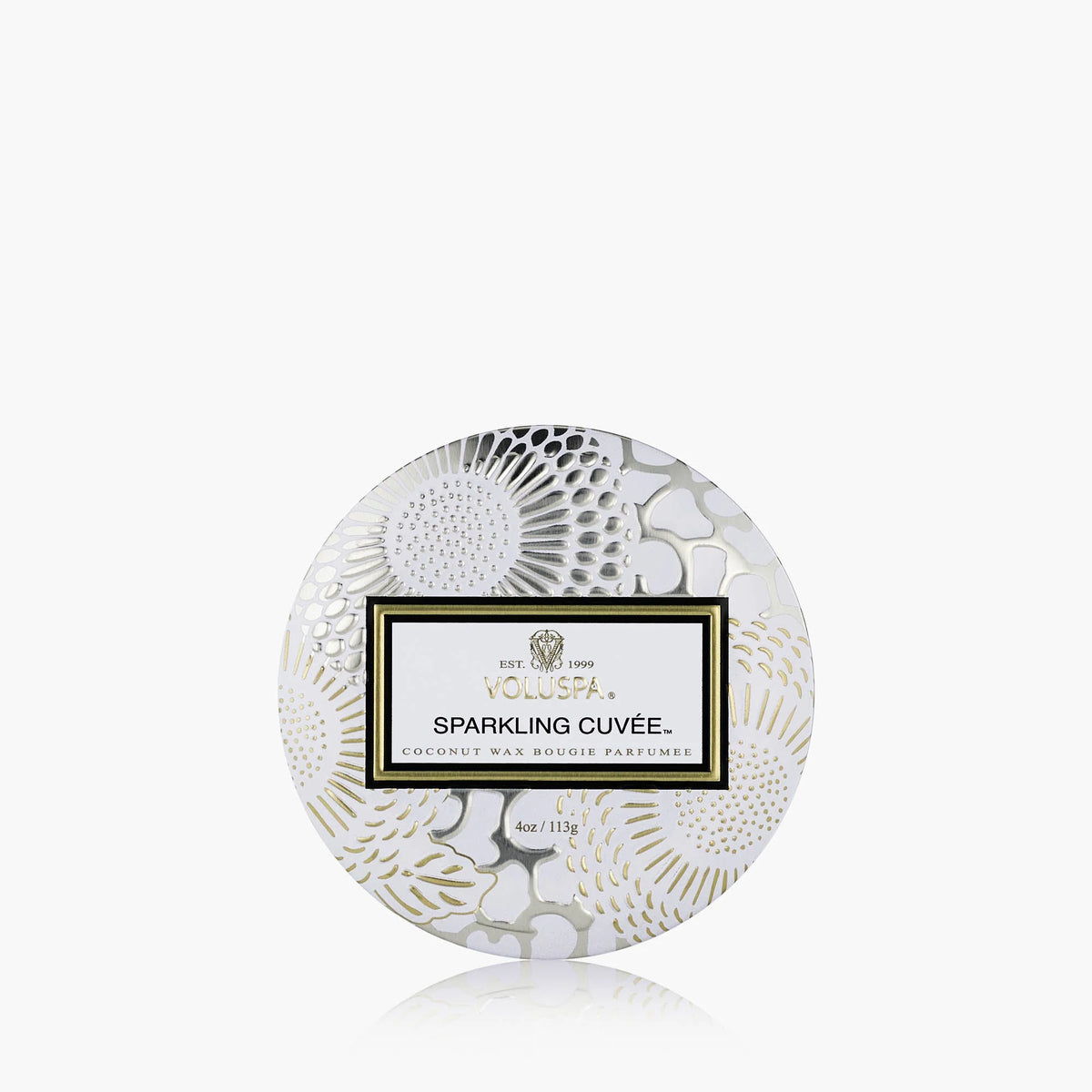 Mini Tin Candle in Sparkling Cuvée by Voluspa