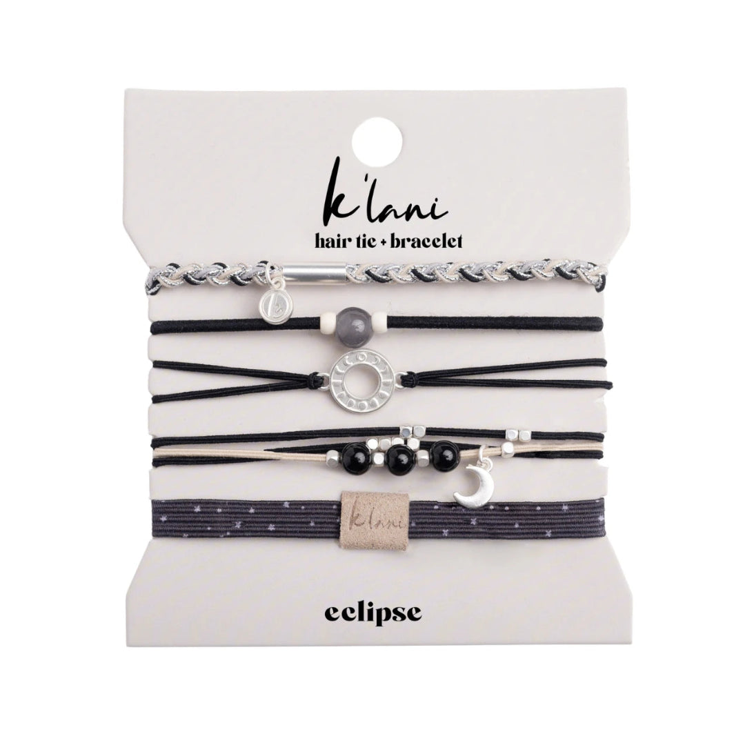 K'Lani Hair Tie Bracelet - Eclipse