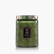 18oz Large Jar Candle in Temple Moss by Voluspa