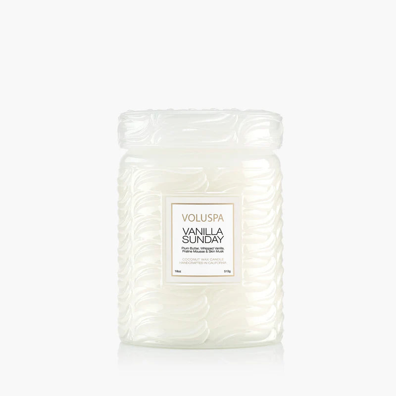 18oz Large Jar Candle Vanilla Sunday by Voluspa