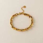 Waterproof Veya Chain Gold Bracelet by Lover's Tempo