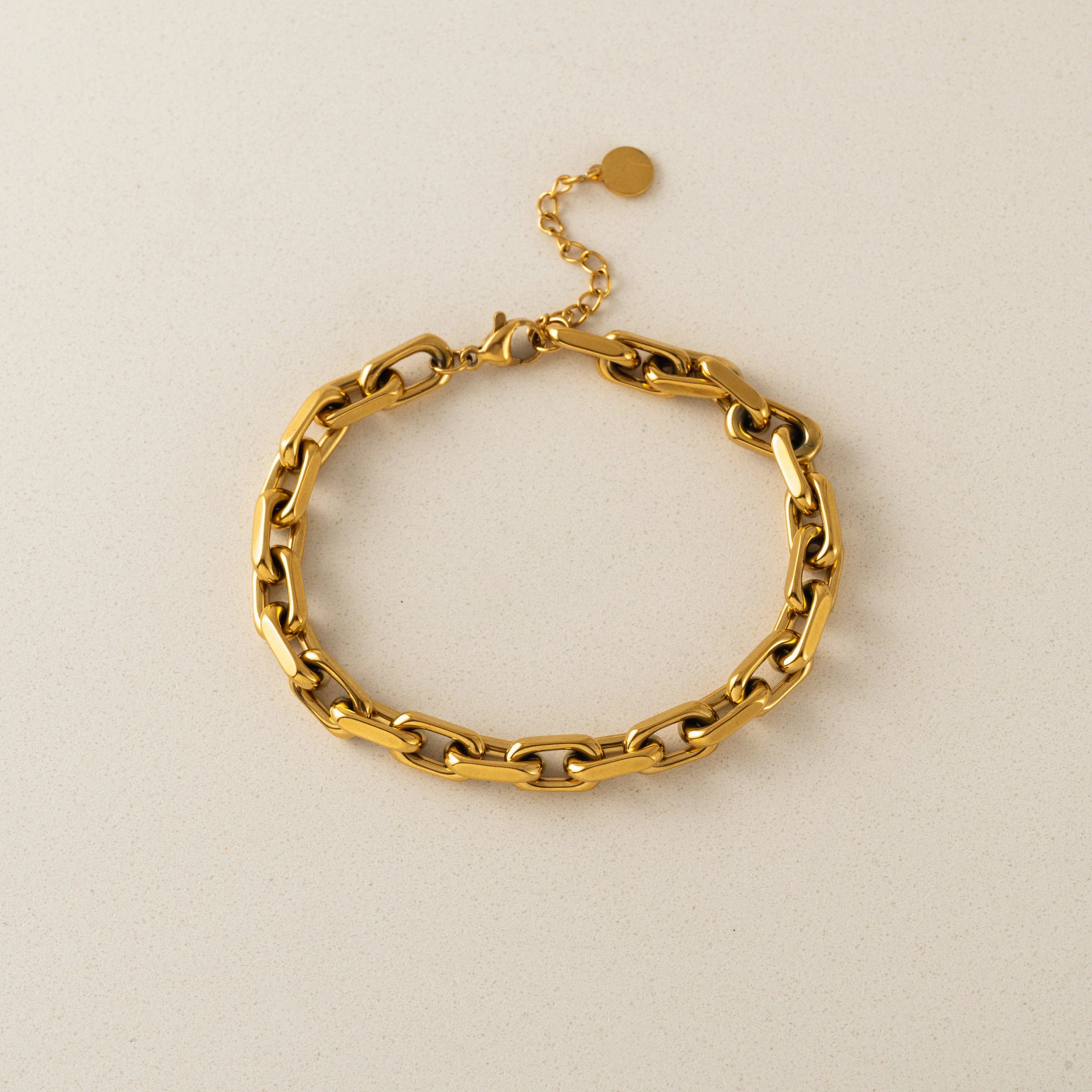 Waterproof Veya Chain Gold Bracelet by Lover's Tempo