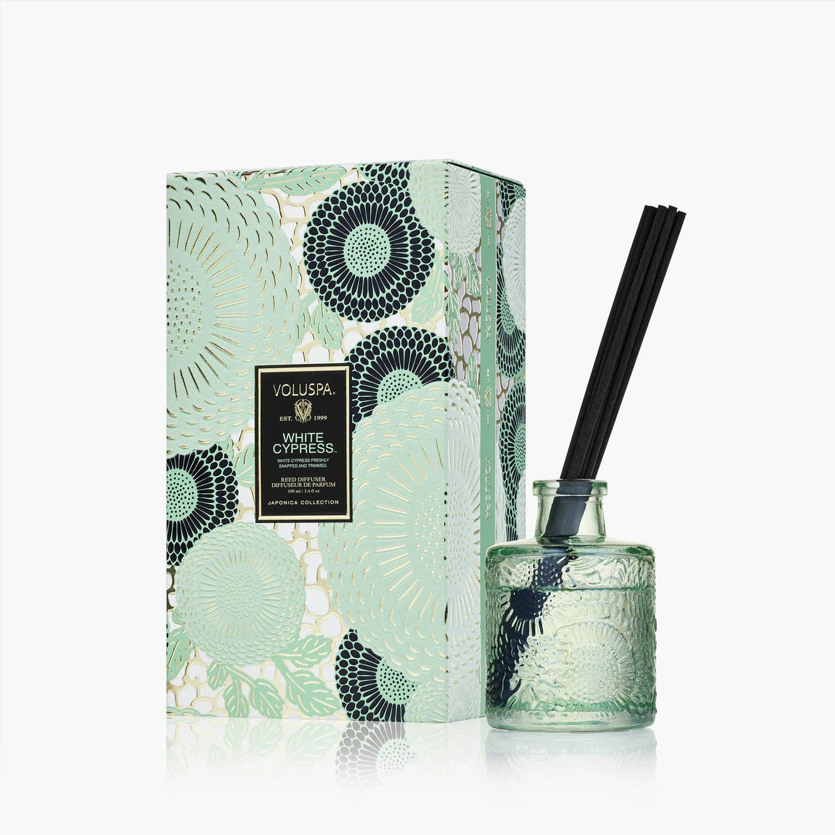 White Cypress Reed Diffuser by Voluspa