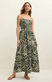 Bayside Tova Palm Midi Dress by Z Supply