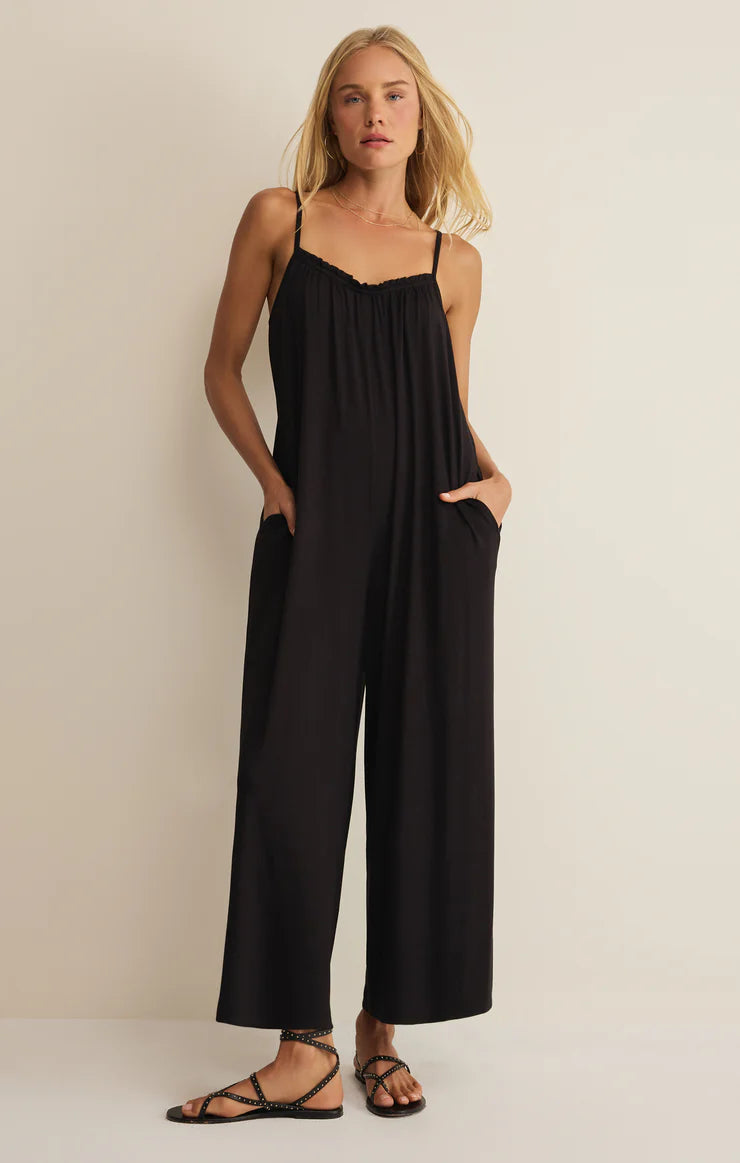 Day Off Jumpsuit in Black by Z Supply