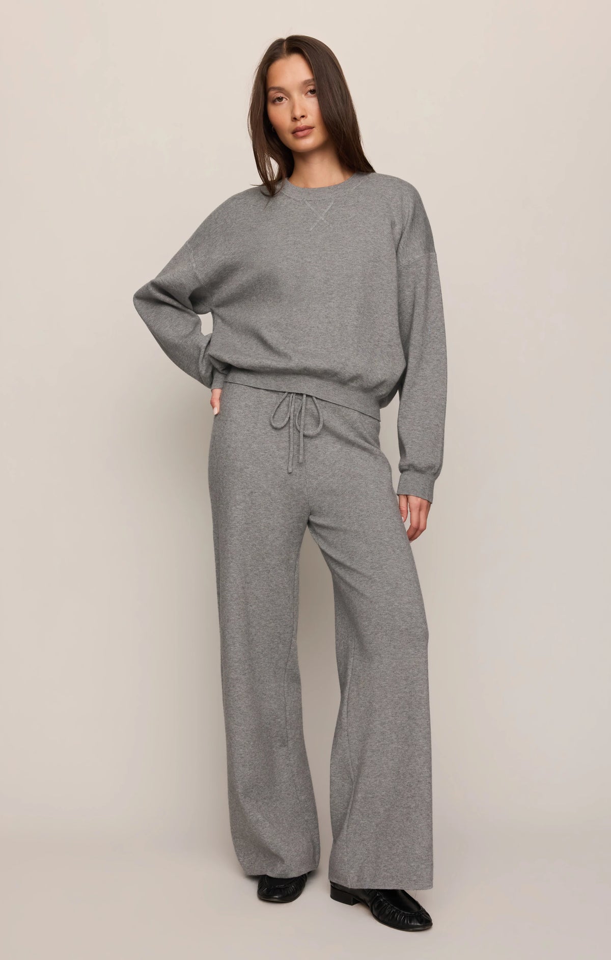 Take It Easy Pant Classic Heather Grey by Z Supply
