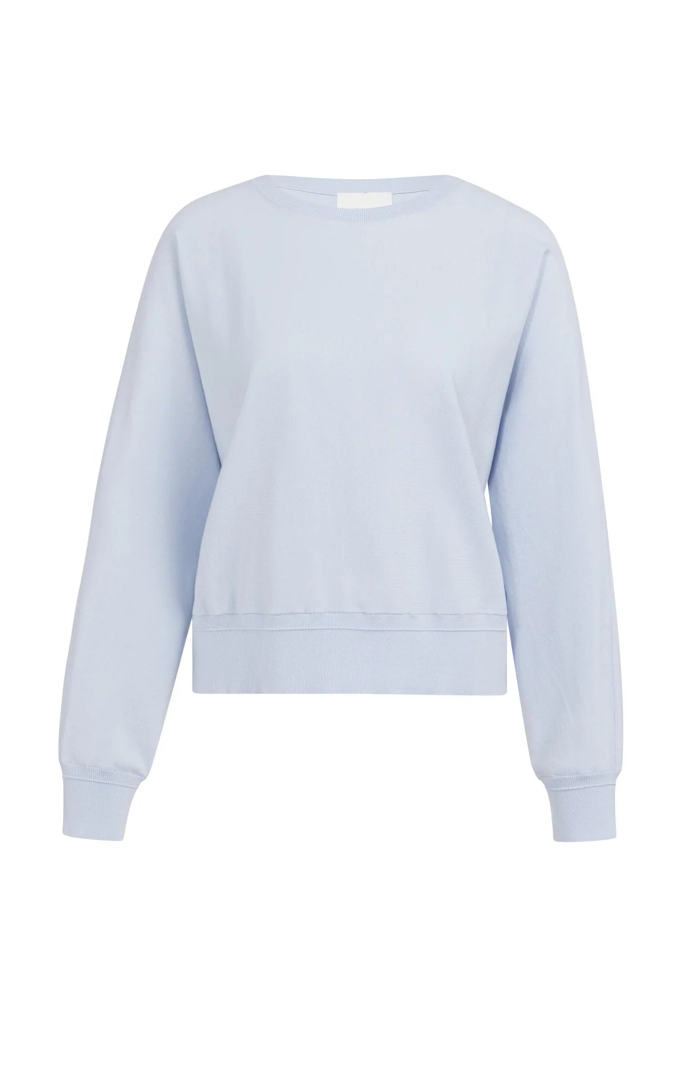 Detailed Batwing Sweater in Ice Blue by YAYA