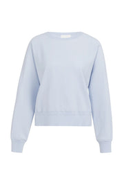 Detailed Batwing Sweater in Ice Blue by YAYA