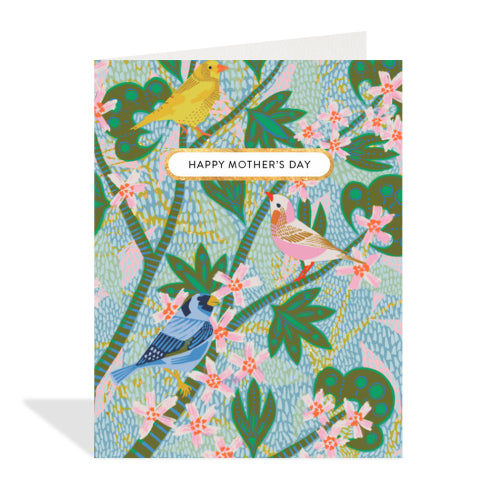 Happy Mother's Day Birds Card