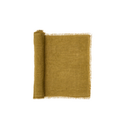 Lina Linen Runner Cumin