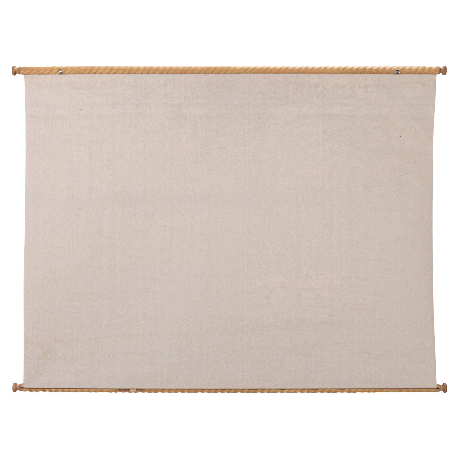 Wood & Canvas Scroll Wall Decor With Swans
