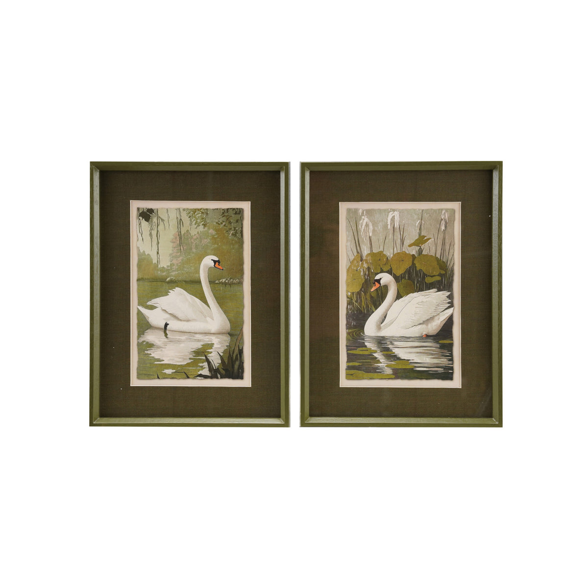 Swan on the Lake Print B