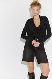 Jane Long Sleeve in Black by Free People