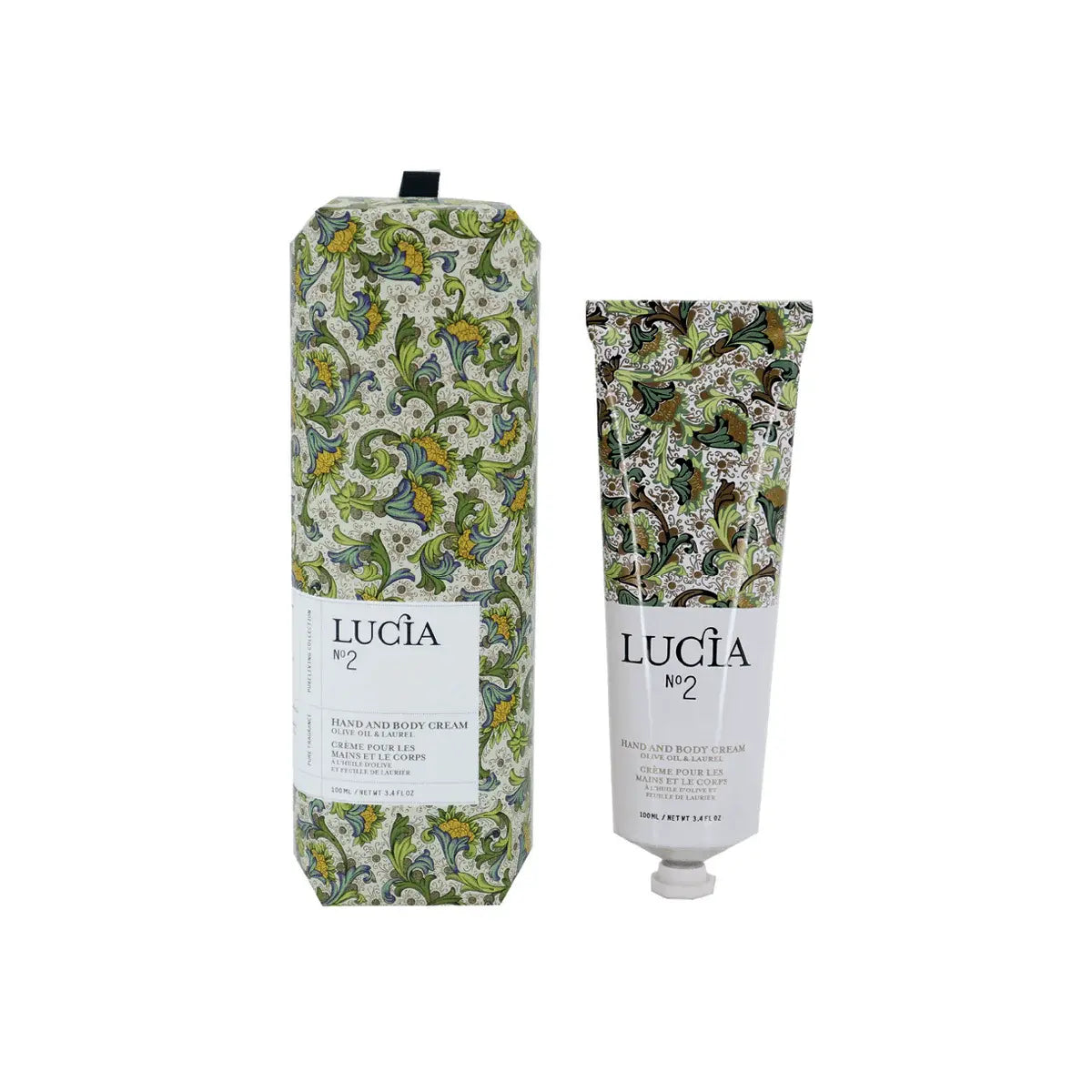 Olive Blossom and Laurel Hand Cream by Lucia