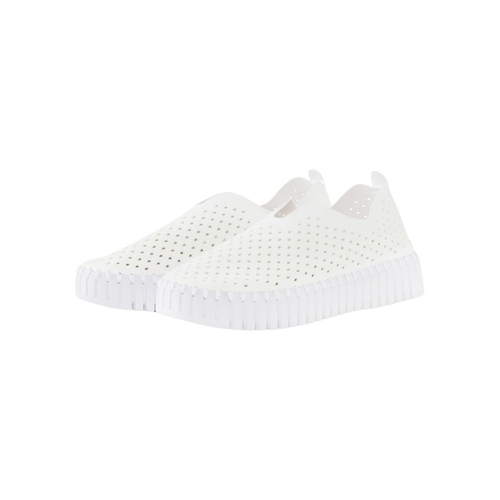 Tulip Plaform Shoe in White by Ilse Jacobsen