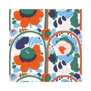 KARUSELLI Orange Marimekko Lunch Napkins