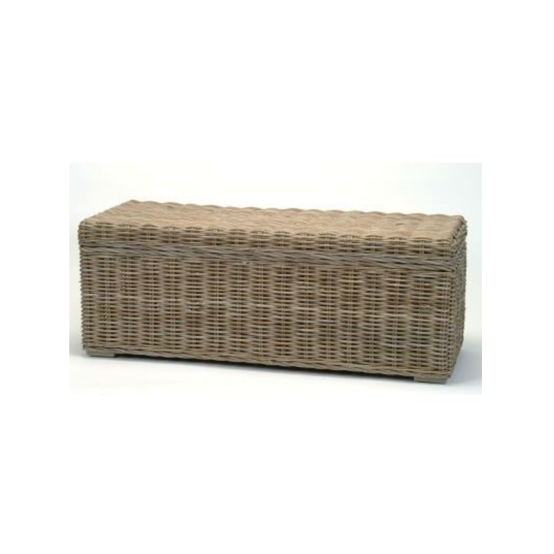 Kubu Wicker Storage Bench