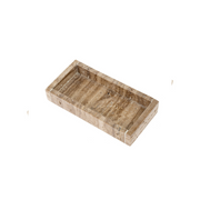 Rectangular Travertine Tray - Small