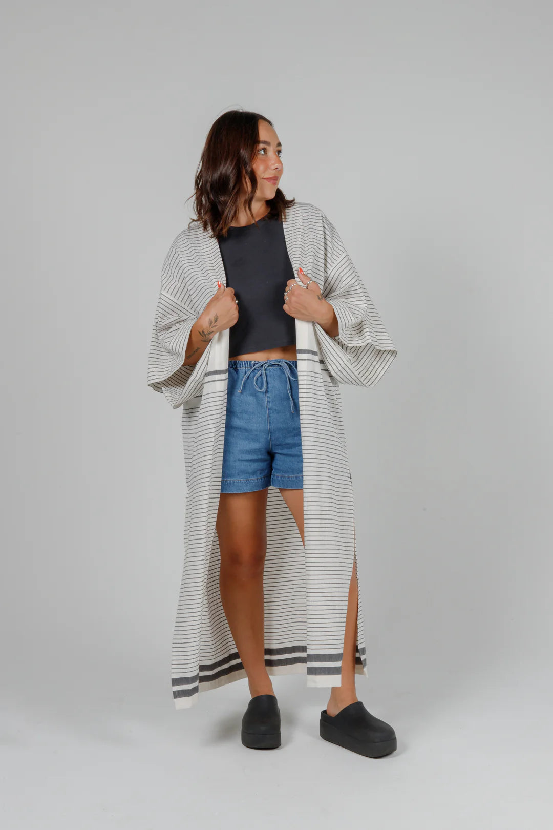 The Polly Long Open Coverup by Tofino Towel Co.