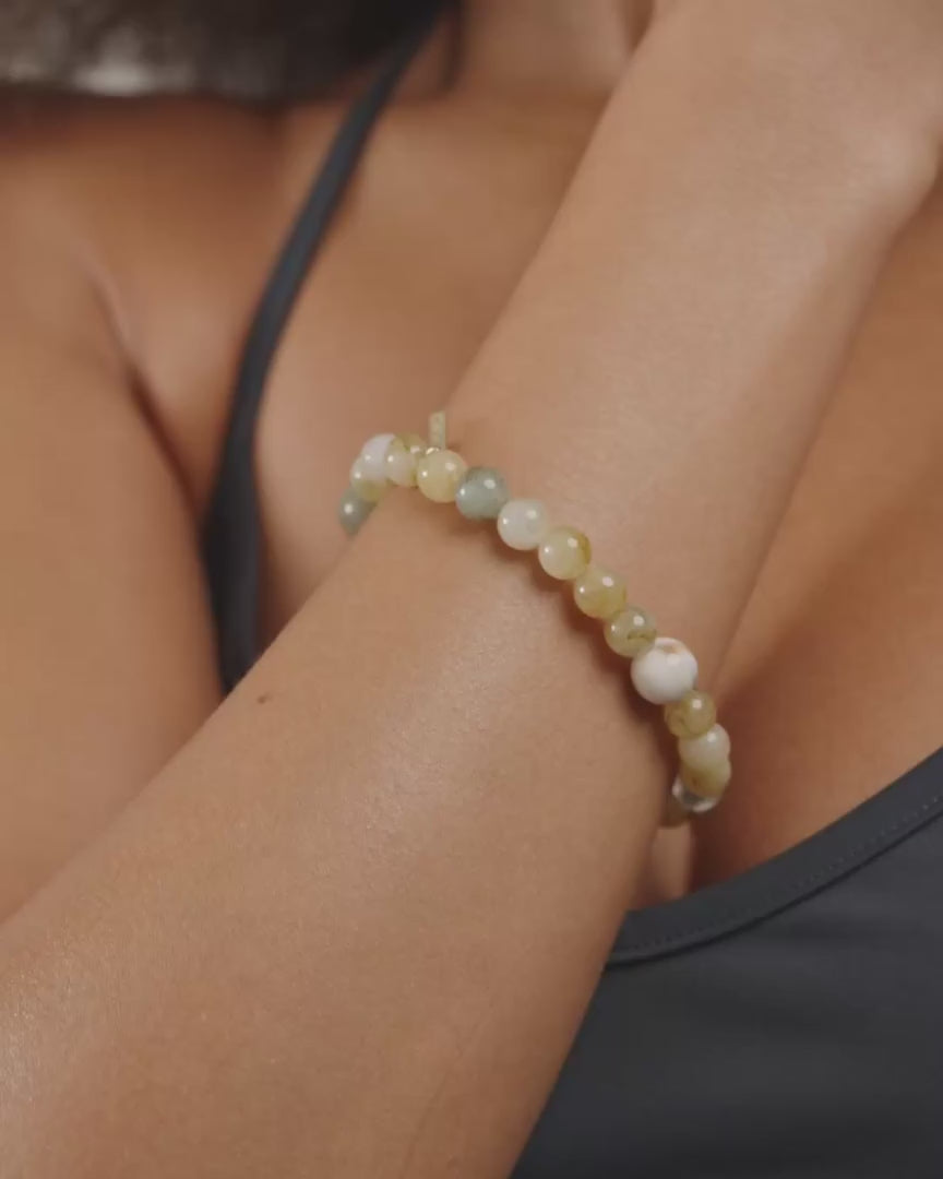 Load video: Root Waterproof Bracelet in Gold by Pilgrim