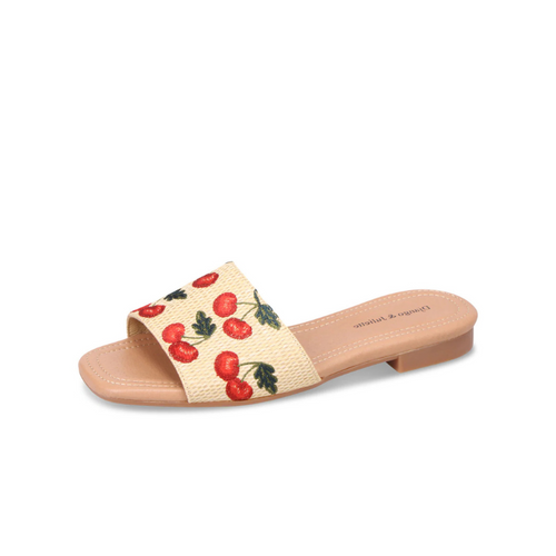 Nahlas Cherries Slides by Django & Juliette