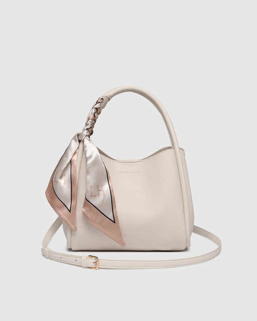 Steffie Mini Tote Bag in Vanilla by Louenhide