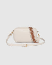 Bianca Crossbody Bag in Vanilla by Lounehide
