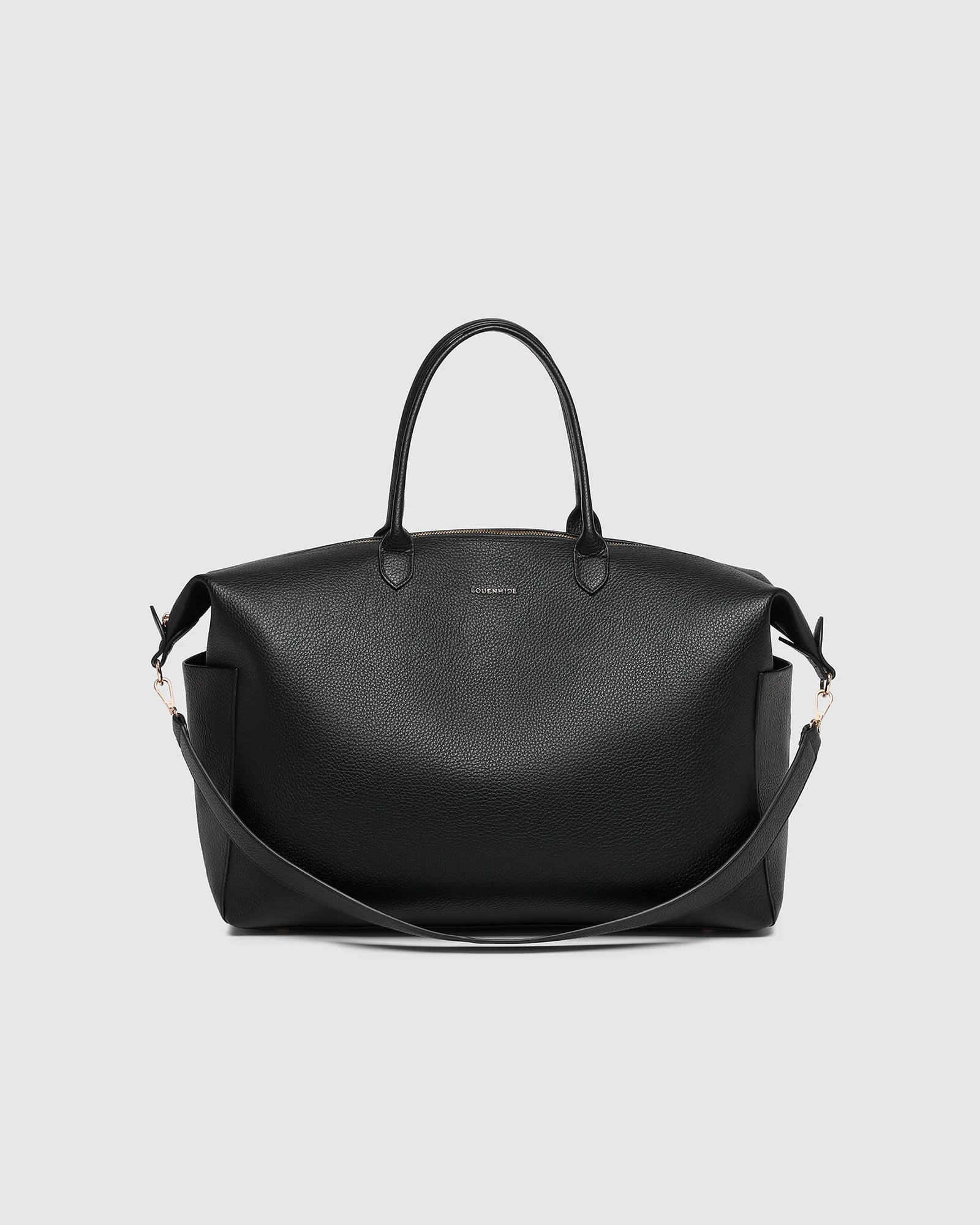 Ohio Overnight Bag in Black by Louenhide