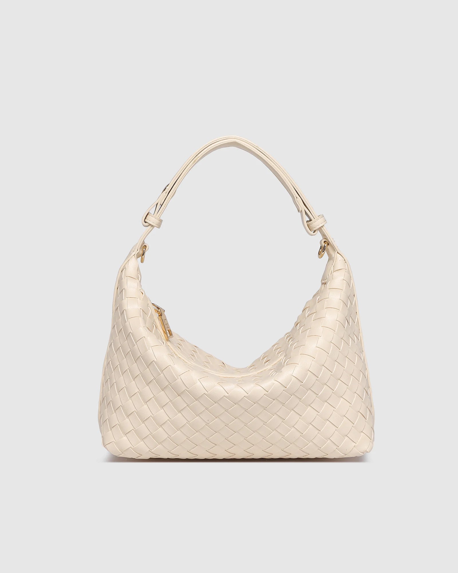 Madeline Shoulder Bag in Vanilla by Louenhide