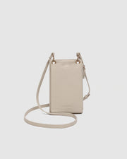 Suki RFID Phone Bag in Almond by Louenhide