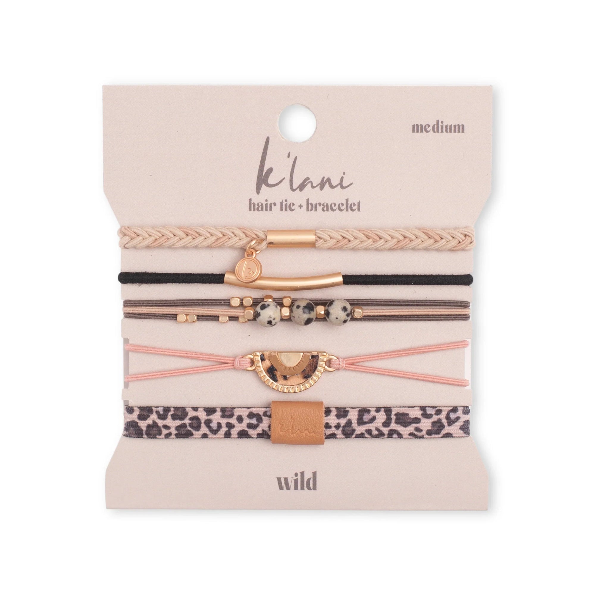 K'Lani Hair Tie Bracelet - Wild