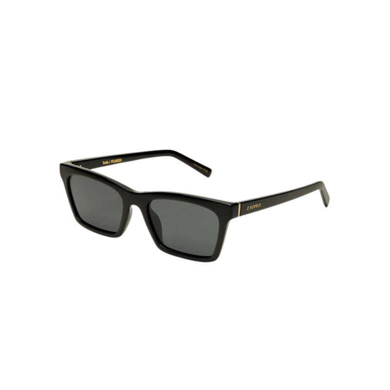 Studio Polished Black Grey Sunglasses by Z Supply